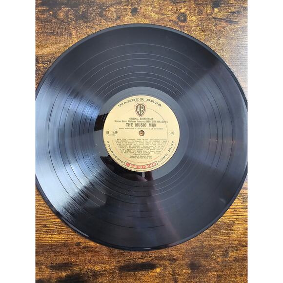 Vintage Meredith Willson's The Music Man Warner Bros Stereo BS1459 - Picture 3 of 6